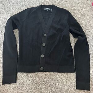 NWT Theory Black Cropped Cardigan